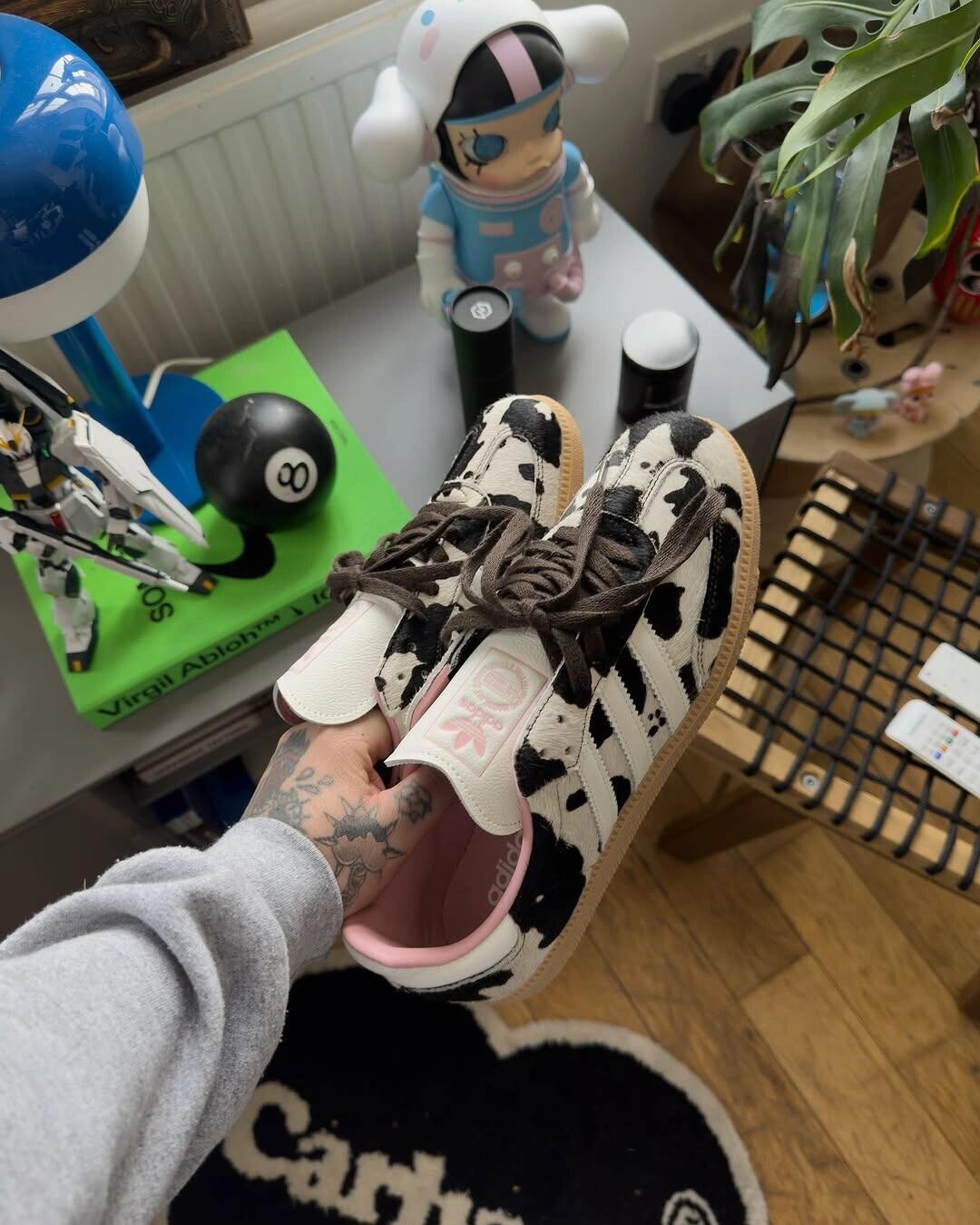 Adidas Originals Samba Cow Print Asos Exclusive -JR1256 New With Box