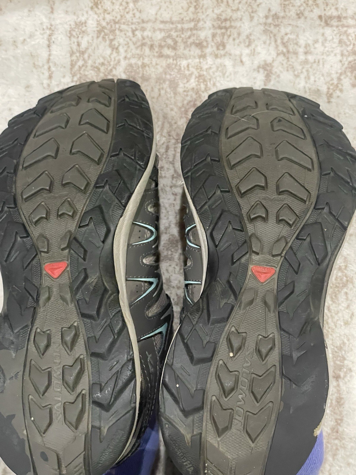 Salomon XA Comp 7 ClimaShield Waterproof Quicklace Trail Shoes US 7 Women’s