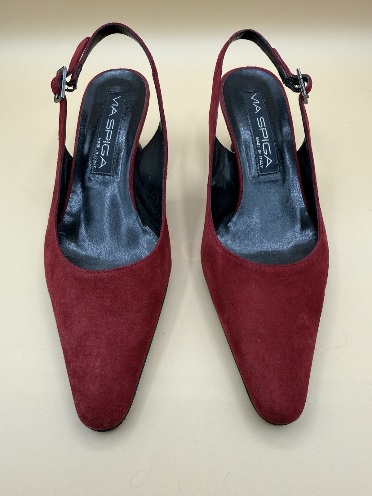 Via Spiga Women Shoes Made Italy Size 6 1/2 Hills 2 1/2 SKU 0149