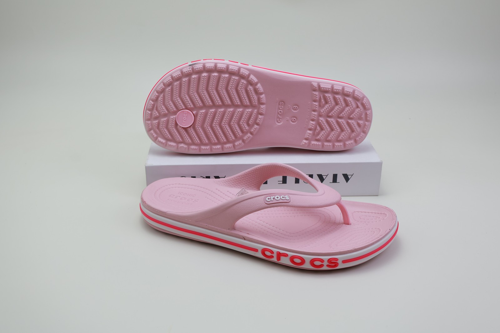 Crocs Adult Bayaband Flip Flop Sandals Brand New