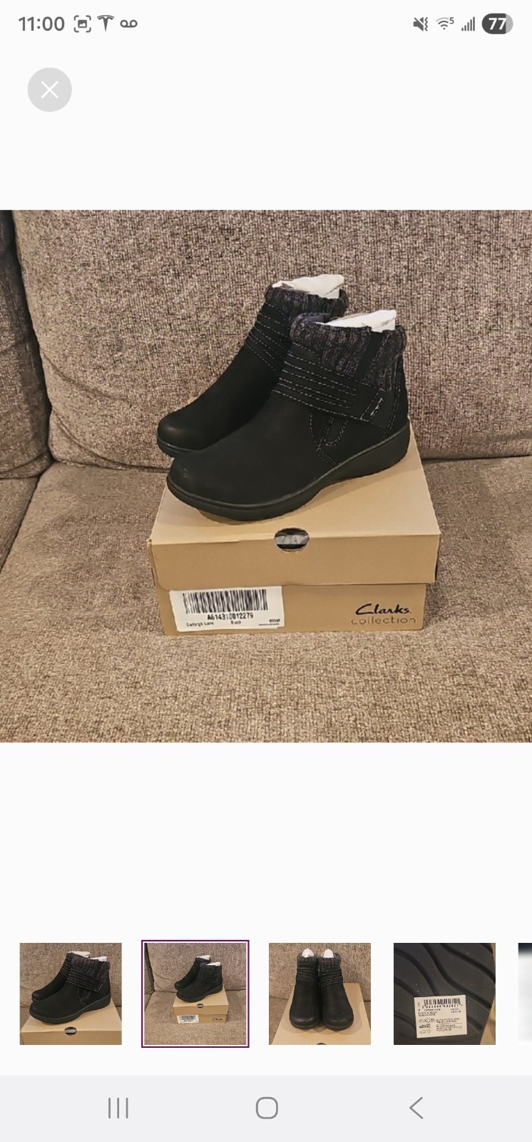 Clarks CARLEIGH booties
