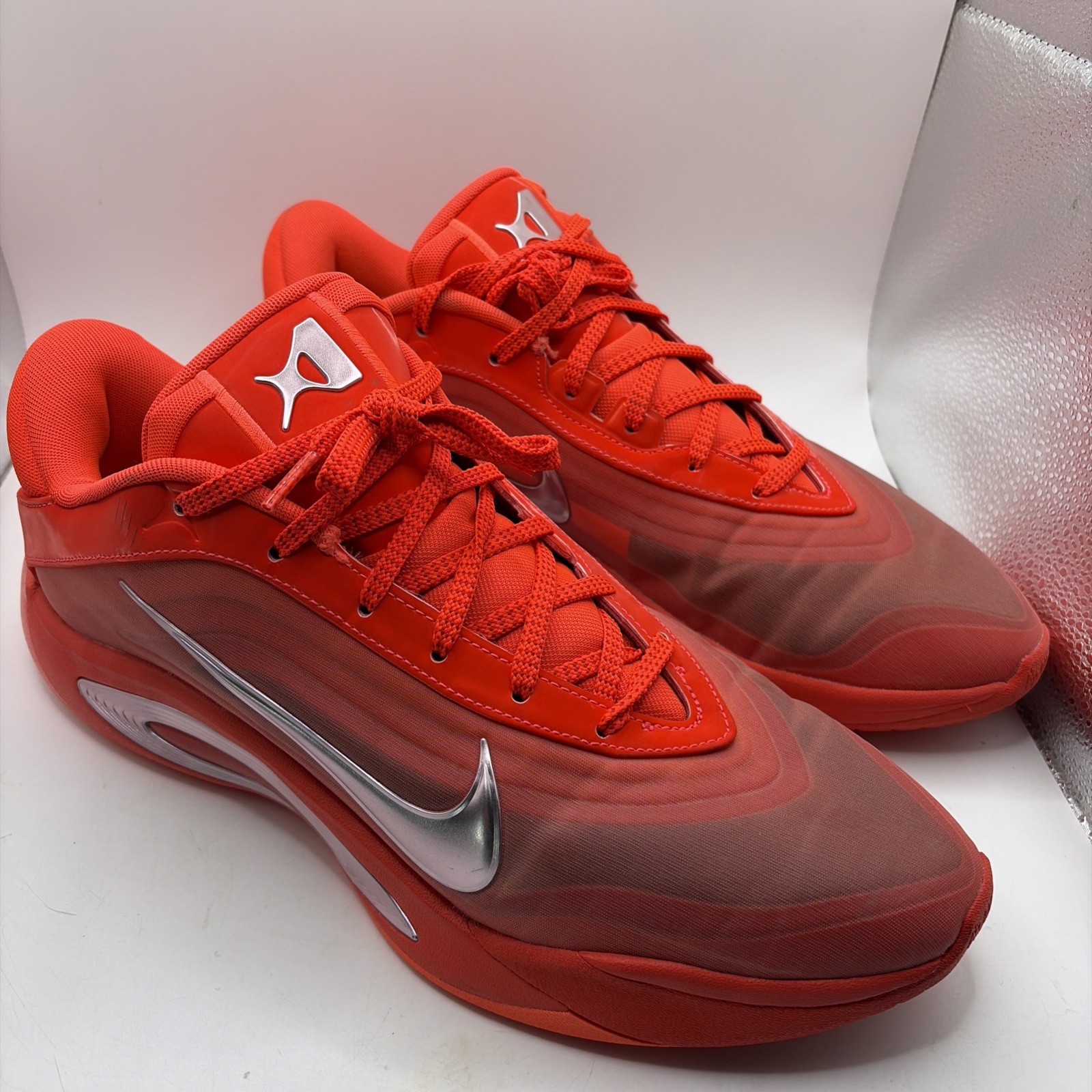 Nike A’One «Royal Flame» Basketball Shoe FZ8605-602 US Sz W 13.5/M 12. Worn Once