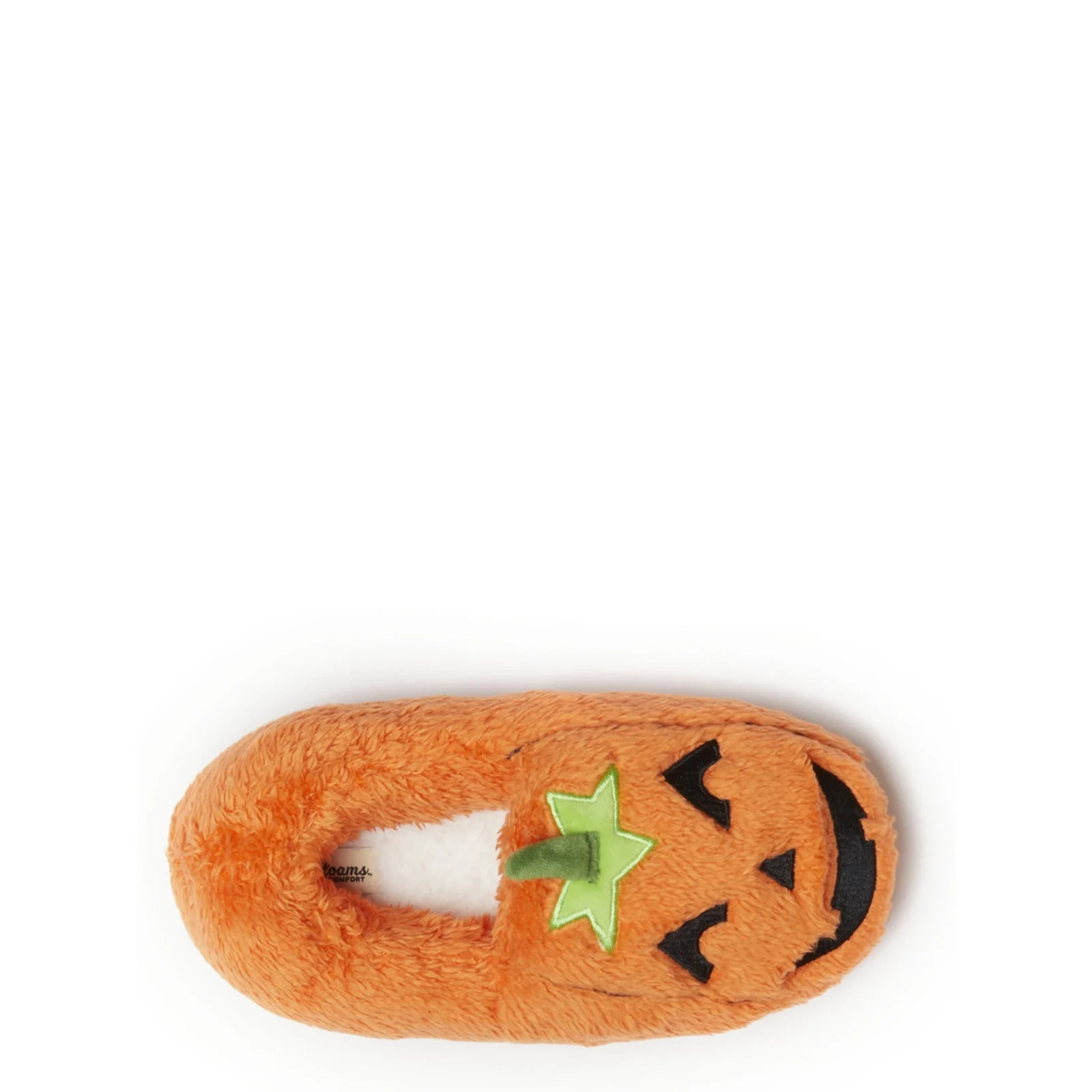 Dearfoams Halloween Pumpkin Closed Back Slippers (W 11-12 / M 9-10)