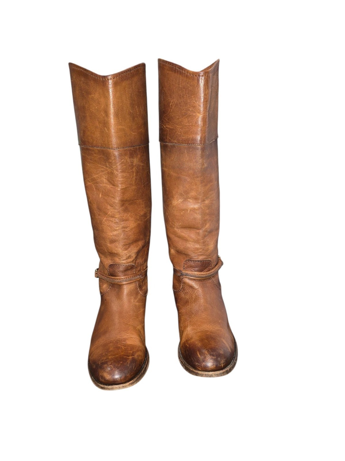 Fyre Women’s brown leather boots size 7.5B
