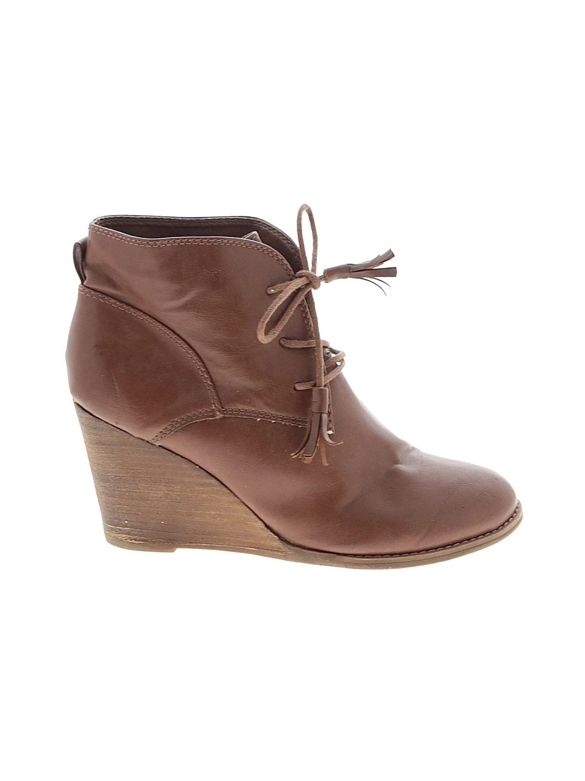 Unbranded Women Brown Wedges US 9.5