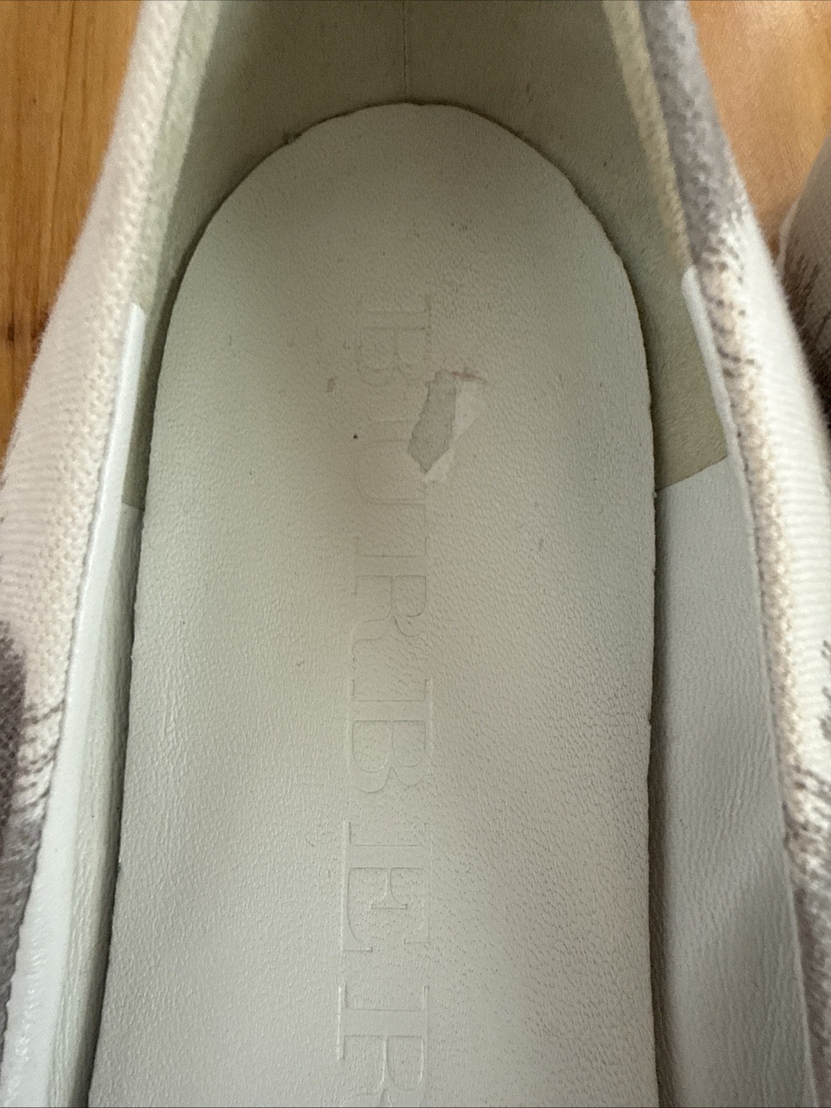 BURBERRY Nova Check Espadrille Flats Slip On Women’s Size 41 Multi