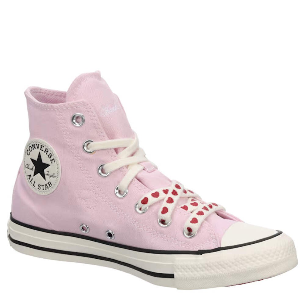 Converse Women’s Chuck Taylor All Star Pink High-Top Valentine’s Day Sneakers Wo