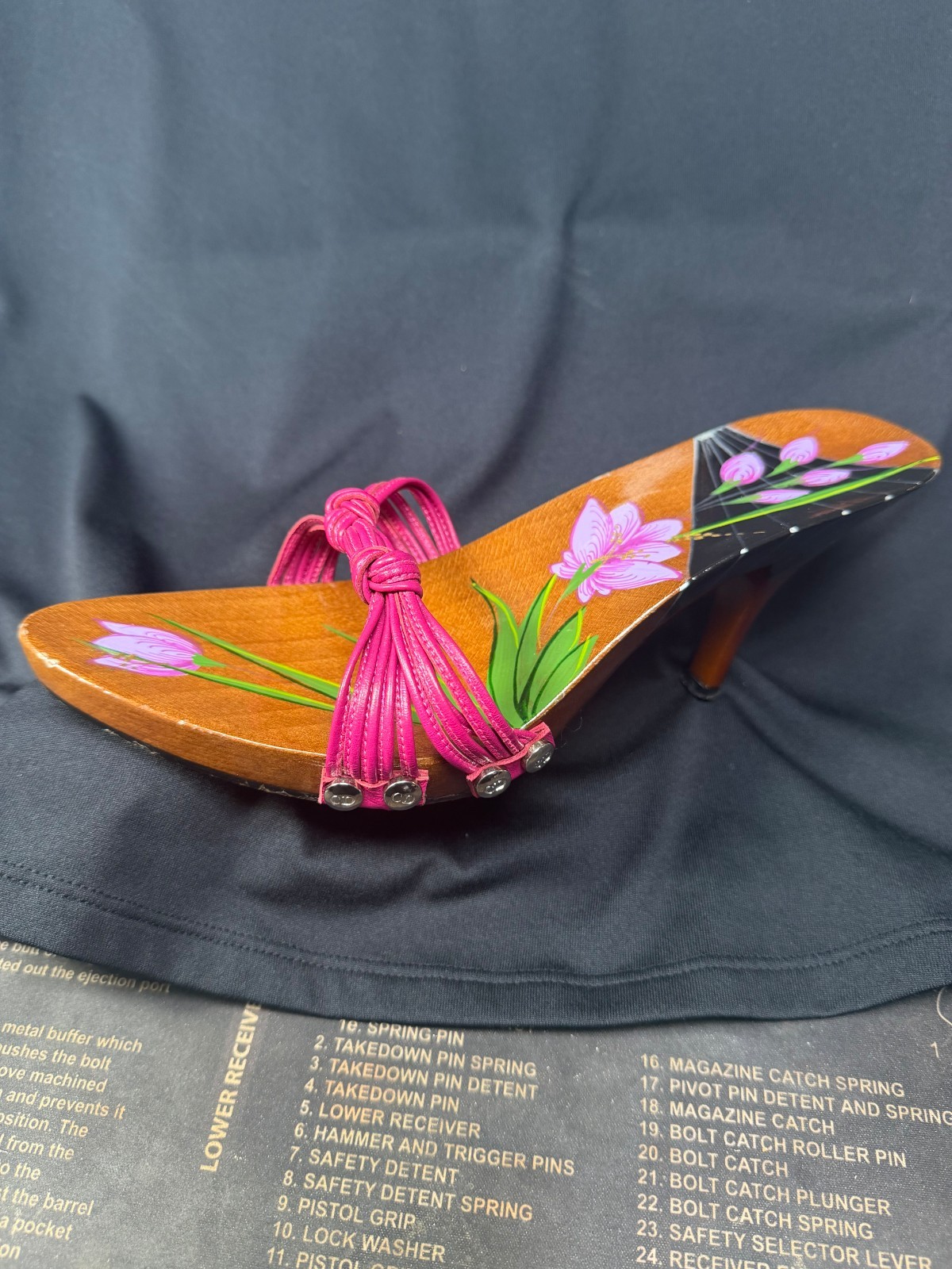 Christian Dior Galliano Saigon Mule Knot Sz 38.5 Authentic Very Rare little wear