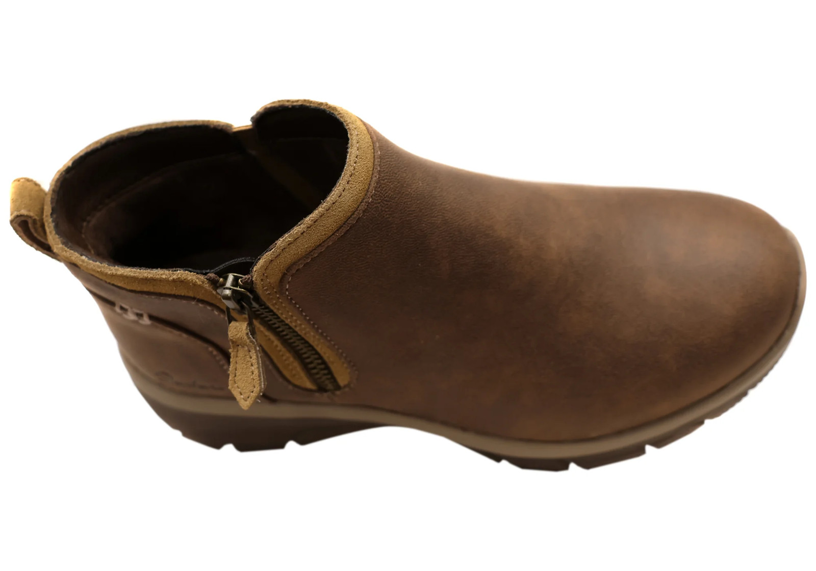 Skechers Womens Easy Going Fall View Comfortable Ankle Boots
