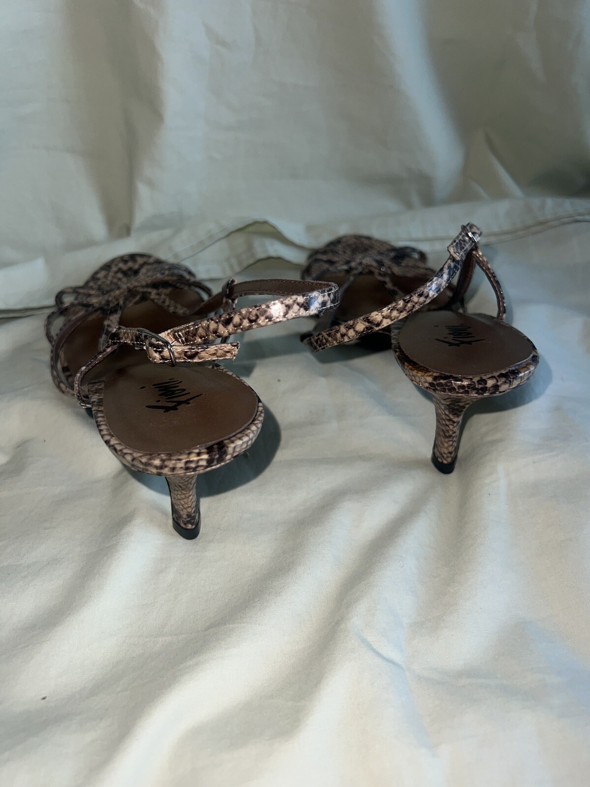 Fioni Size 9 Heels Animal Print Heel 3.25” #But4