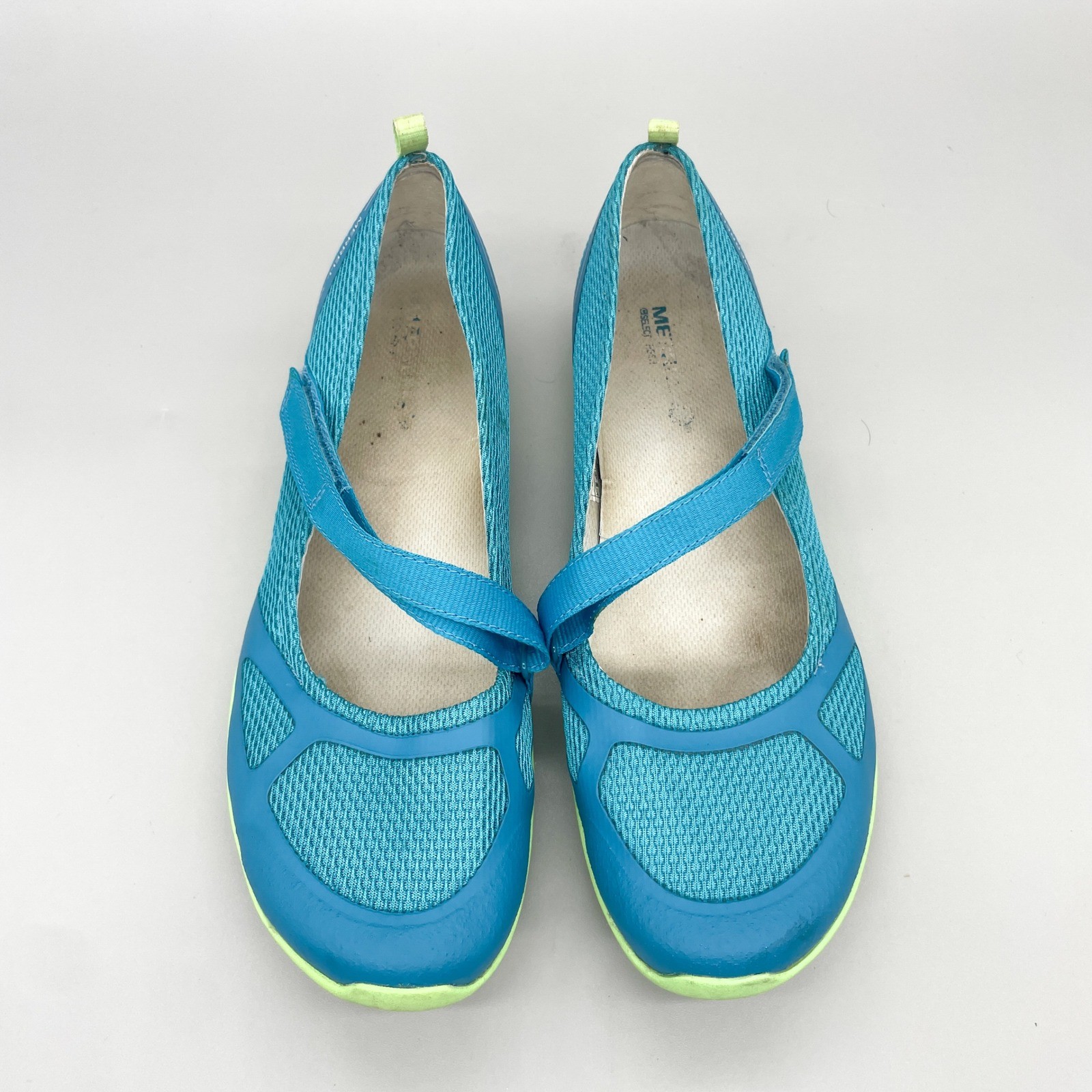 Merrell Ceylon Sport Mary Jane Sneakers Womens 11 Teal Blue Green Casual Travel