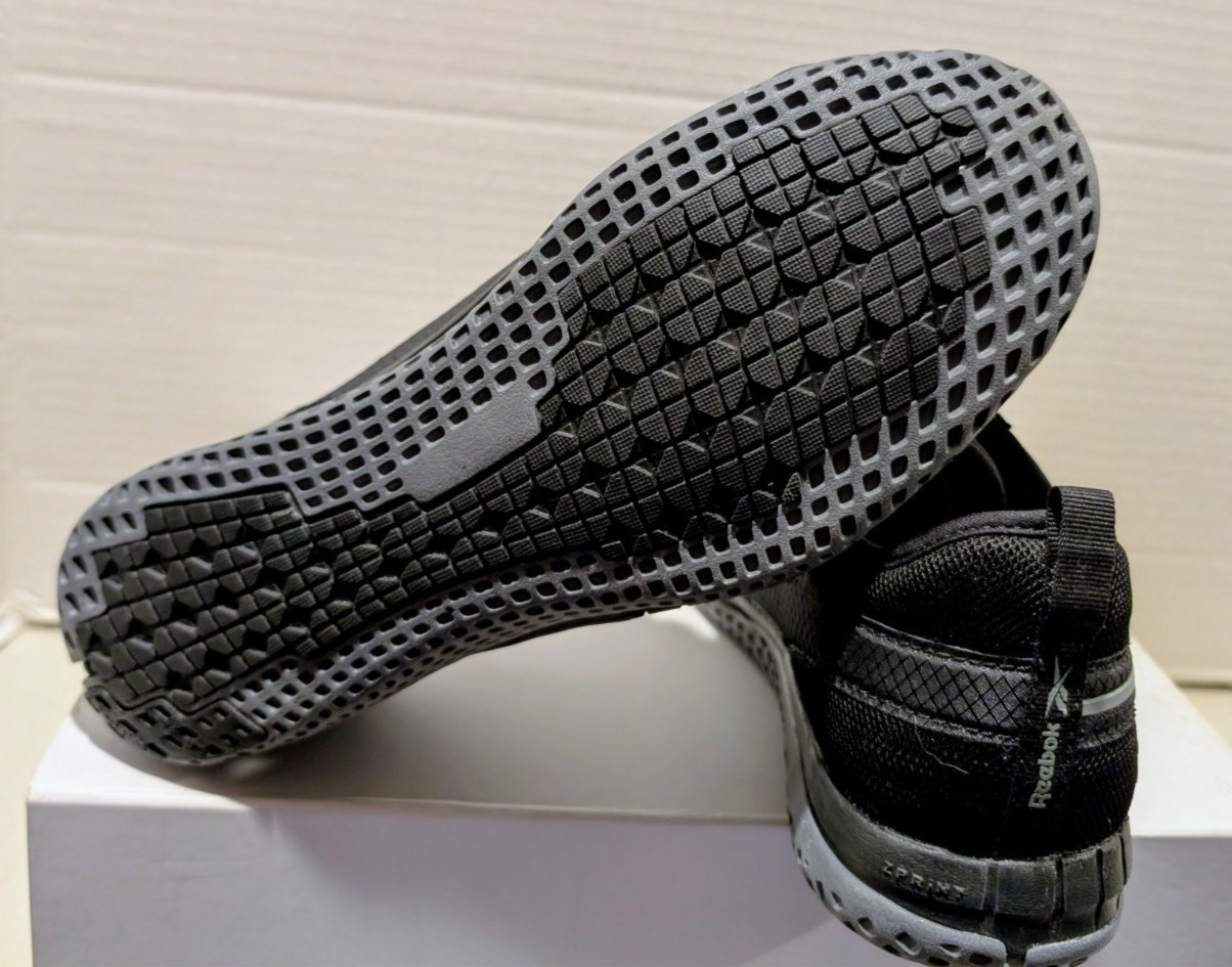 Brand New No Box Unisex Reebok Work Zprint Steel Toe Work Shoes Black