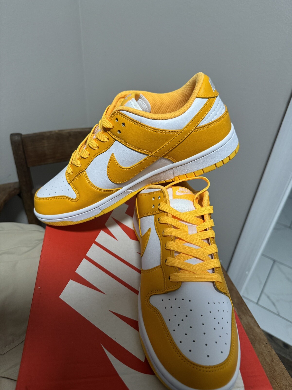 Size 11.5 – Nike Dunk Low Laser Orange – DD1503-800