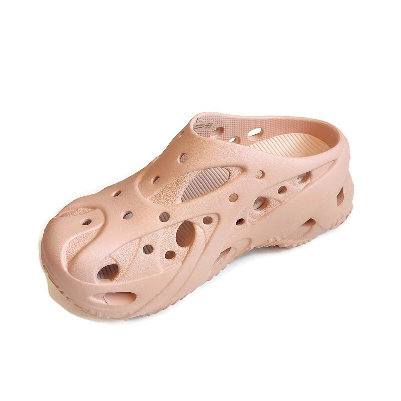 CROCS Caged Clog Womens Size 9 Literide Footbed Pink Caramel Croslite Sandals