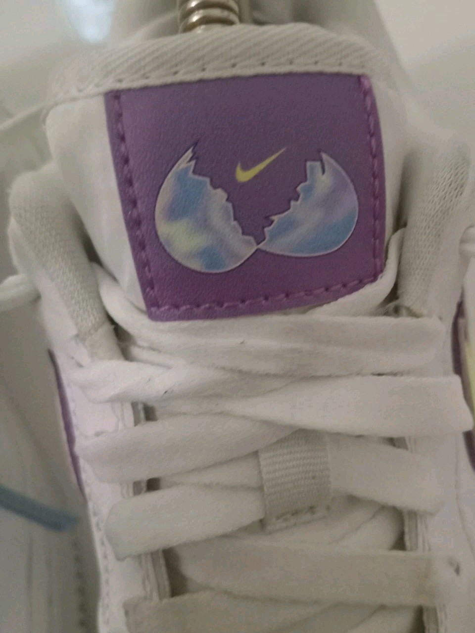 Nike Air Force 1 Shoes Low Easter 2020 -Holographic CW0367-100 Women’s Sz 7.5