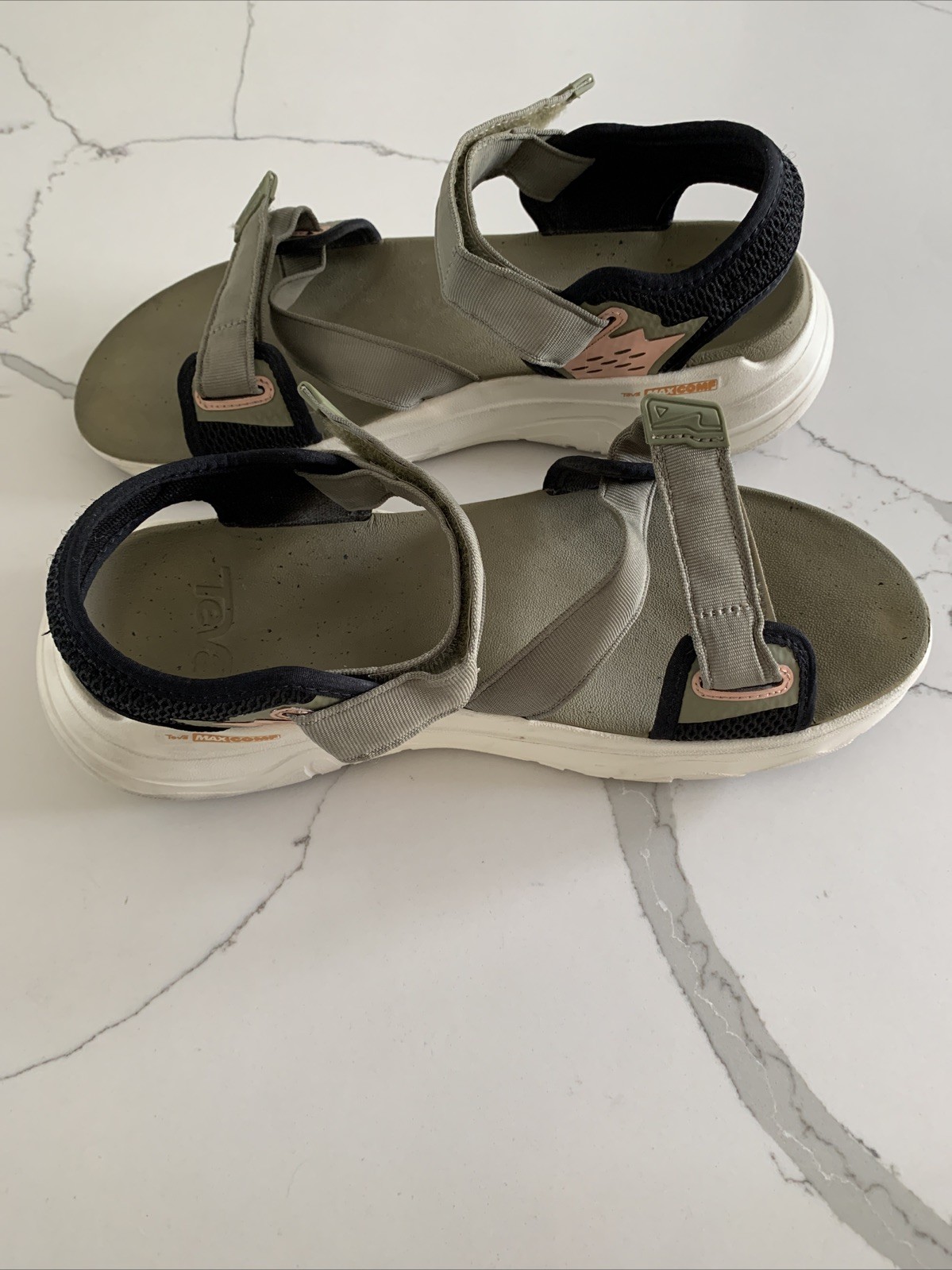 Womens Teva 1124039 Zymic Sandal Green Eco Friendly Comfort Outdoor Shoe Size 11