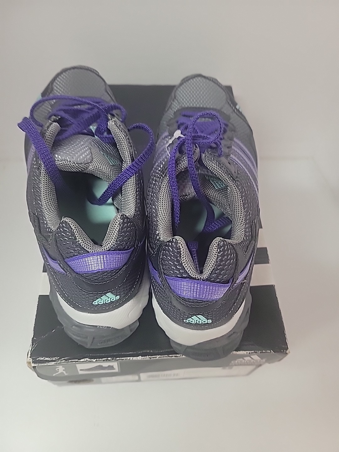 Adidas Thrasher 1.1 7.5 Womens Grey Purple