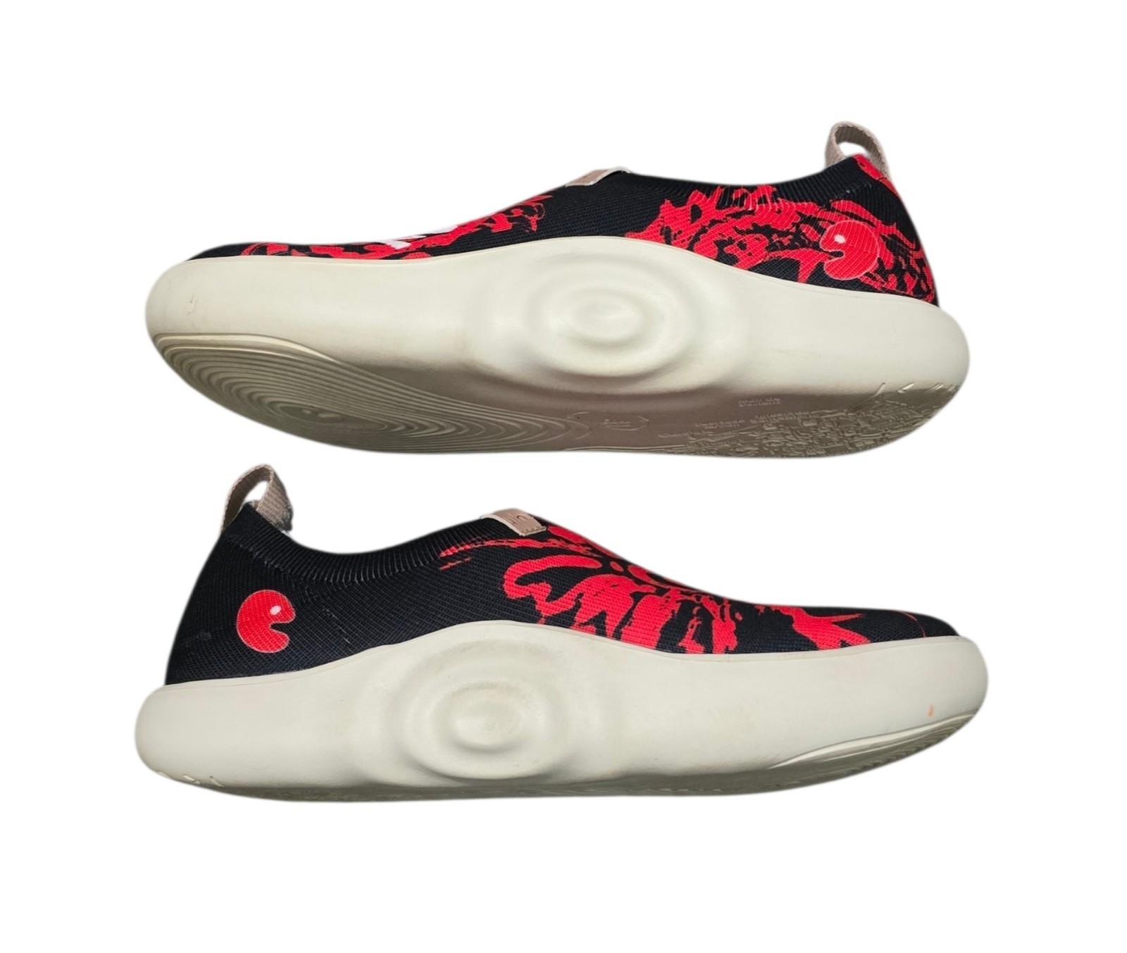 Uin Toledo Shoes Womens Size 7 Chase The Luck Dragon Slip Ons Sneaker Rare