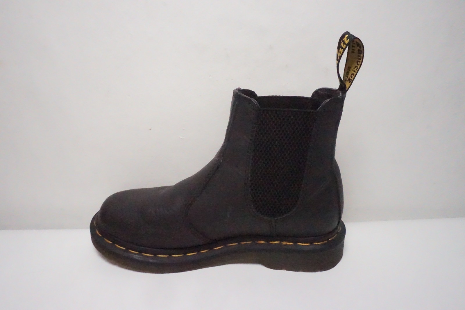 Dr. Martens 2976 Black Leather Chelsea Boots Womens US 5 UK 3 EU 36