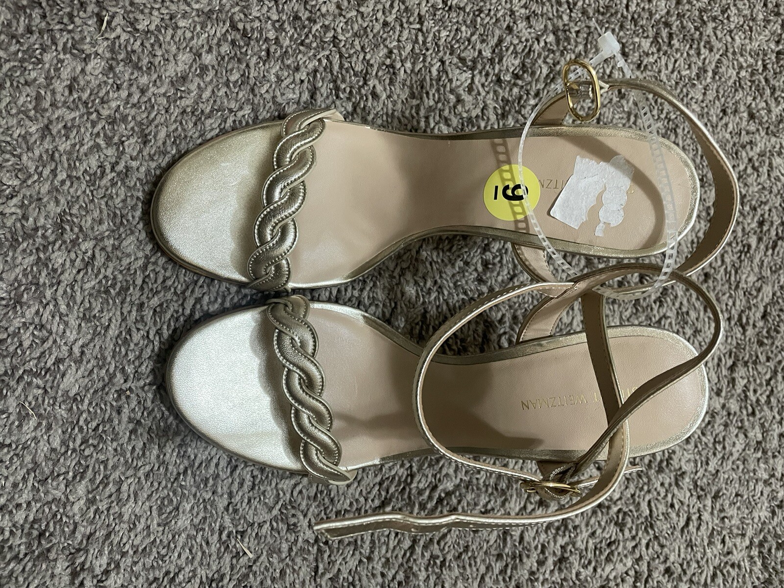 Women’s Metallic Dancer Twistie Leather Sandals