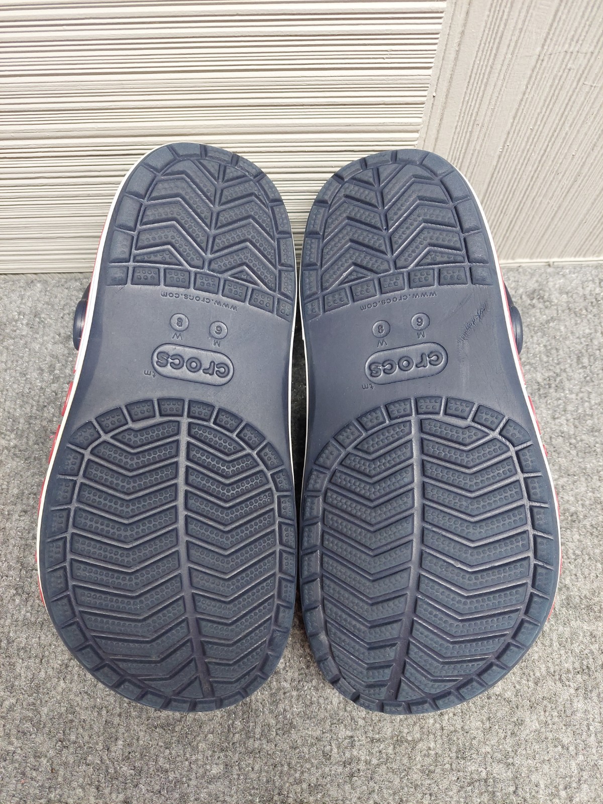 Crocs Bayaband Clogs Women Sandals 8 Blue Closed Toe Slip On Comfortable Outdoor