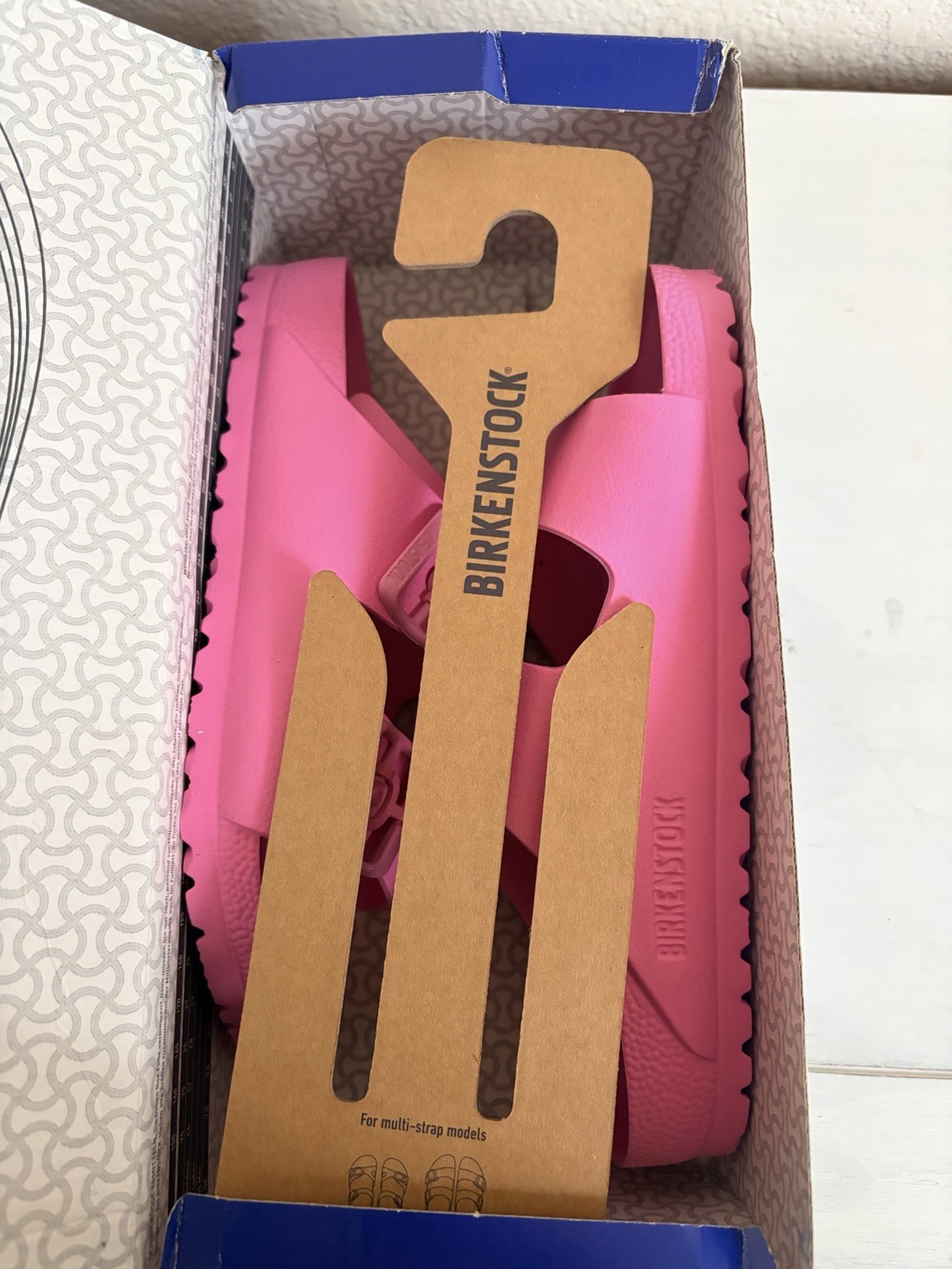 Birkenstock Arizona EVA Sandal Women’s 37 Or Size 6 Candy Pink New In Box
