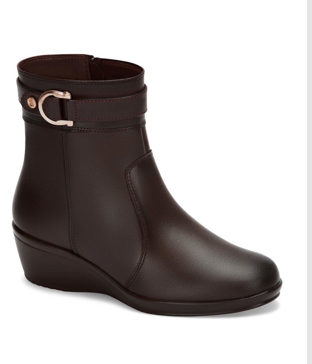 Botas Andrea. Botines Café de mujer.