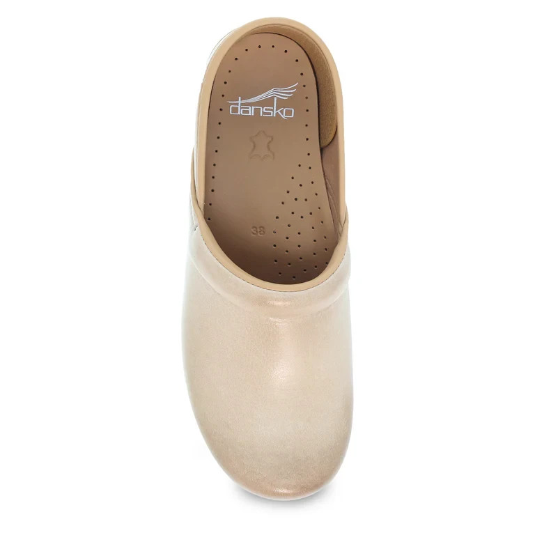 Women’s Dansko Professional Milled Burnished Sand Size 39 Medium