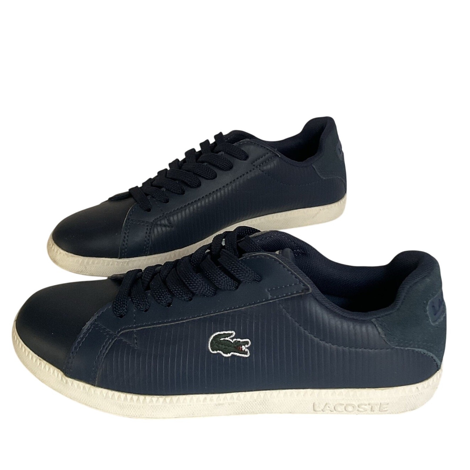 Lacoste Navy Blue Sneakers Graduate 319 Women’s US 6 New Casual Athlesiure