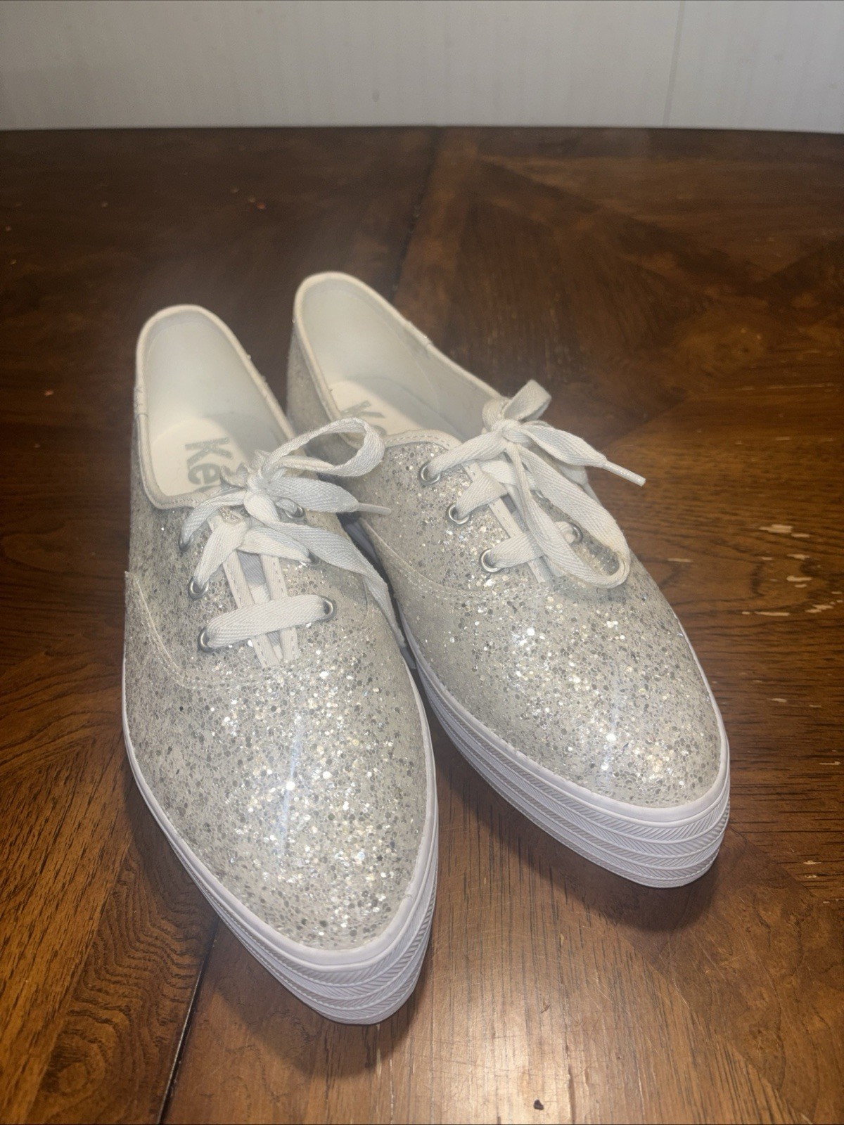 Keds Champion Glitter Celebrations Lace Up woman size 11
