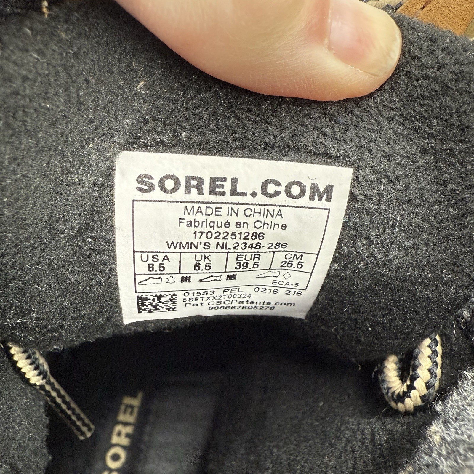 SOREL Slimpack II Lace Duck Ankle Winter Spring Boots Waterproof Women’s SZ 8.5