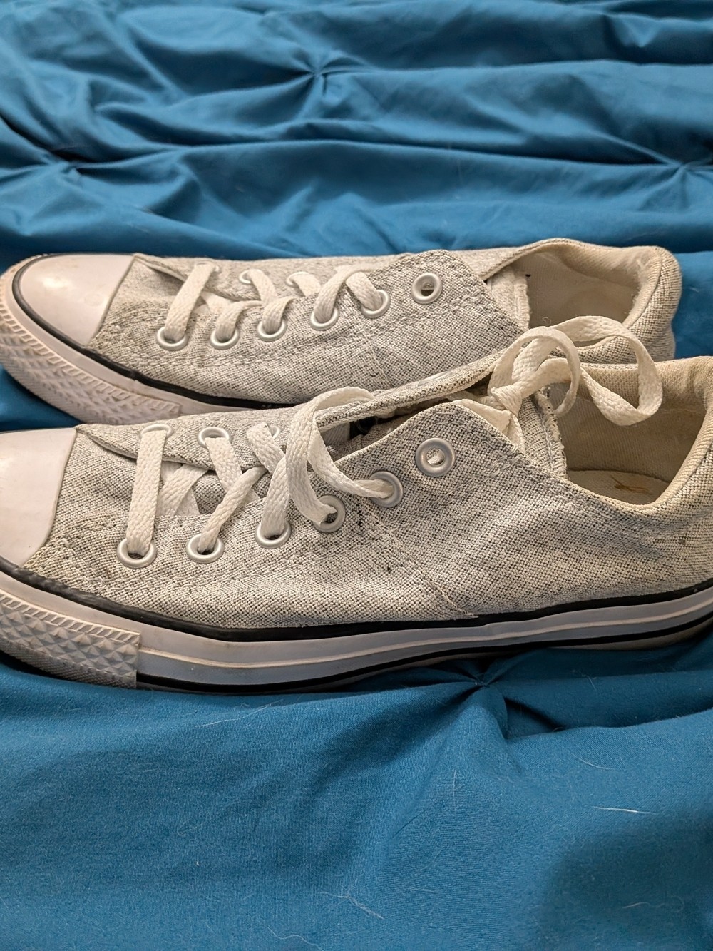 Converse All Star Madison Low Top Heather Gray Sneakers Women’s Size 8