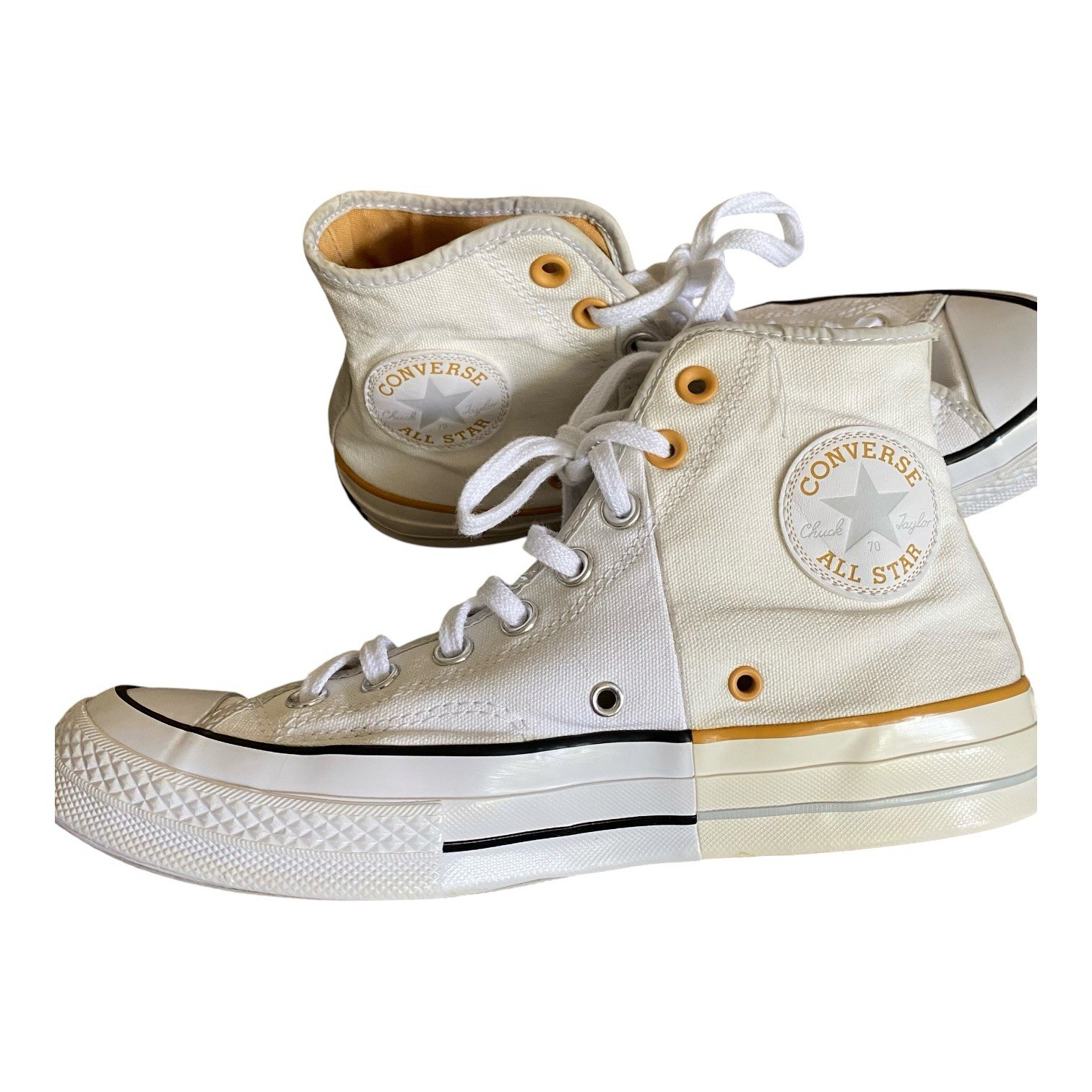 Converse Chuck 70 High Sunblocked Women Size 9 Men 7 EU 40 White 167669C