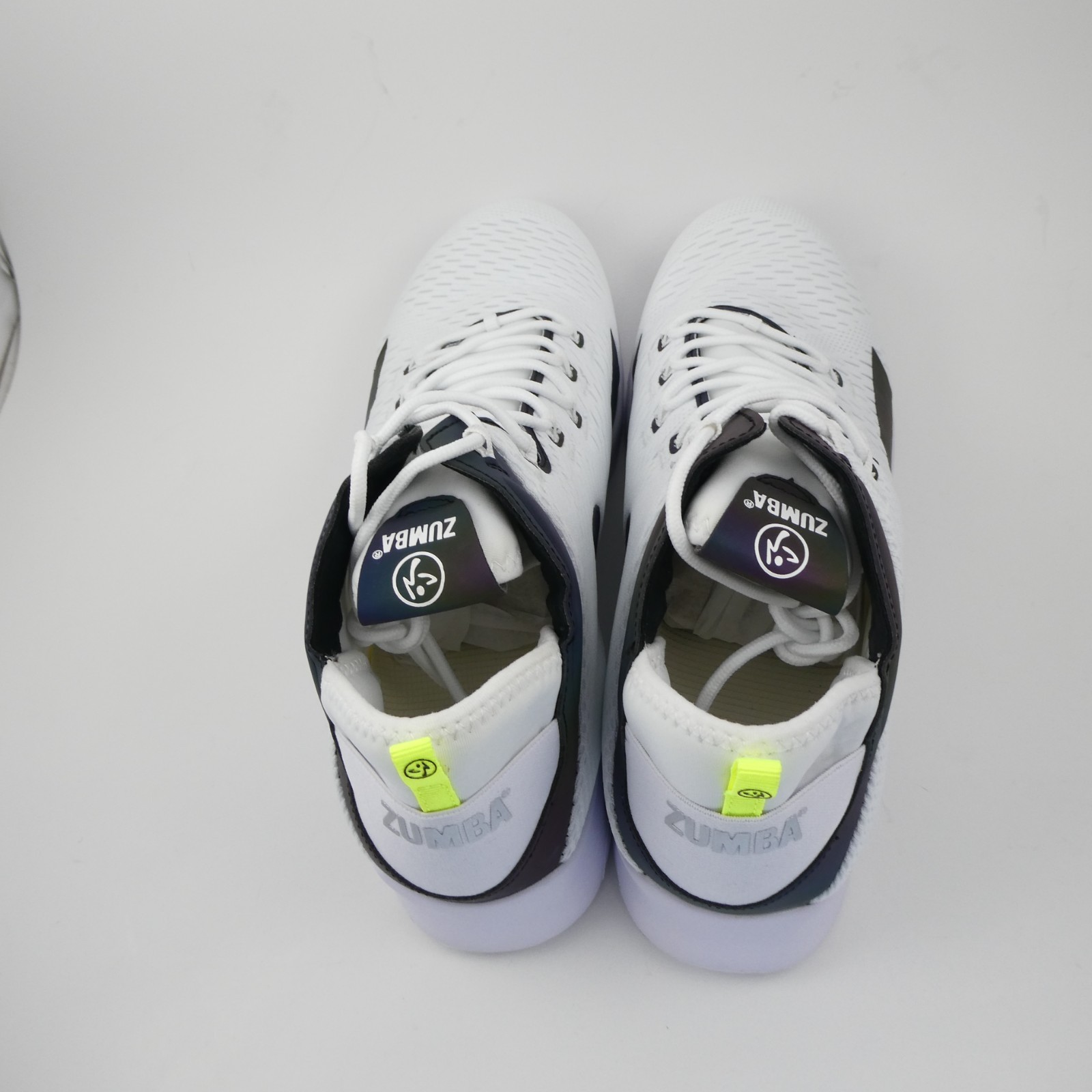 ZUMBA Mid High Top Shoes Trainers Dance Reflective Limited Convention Edition 13