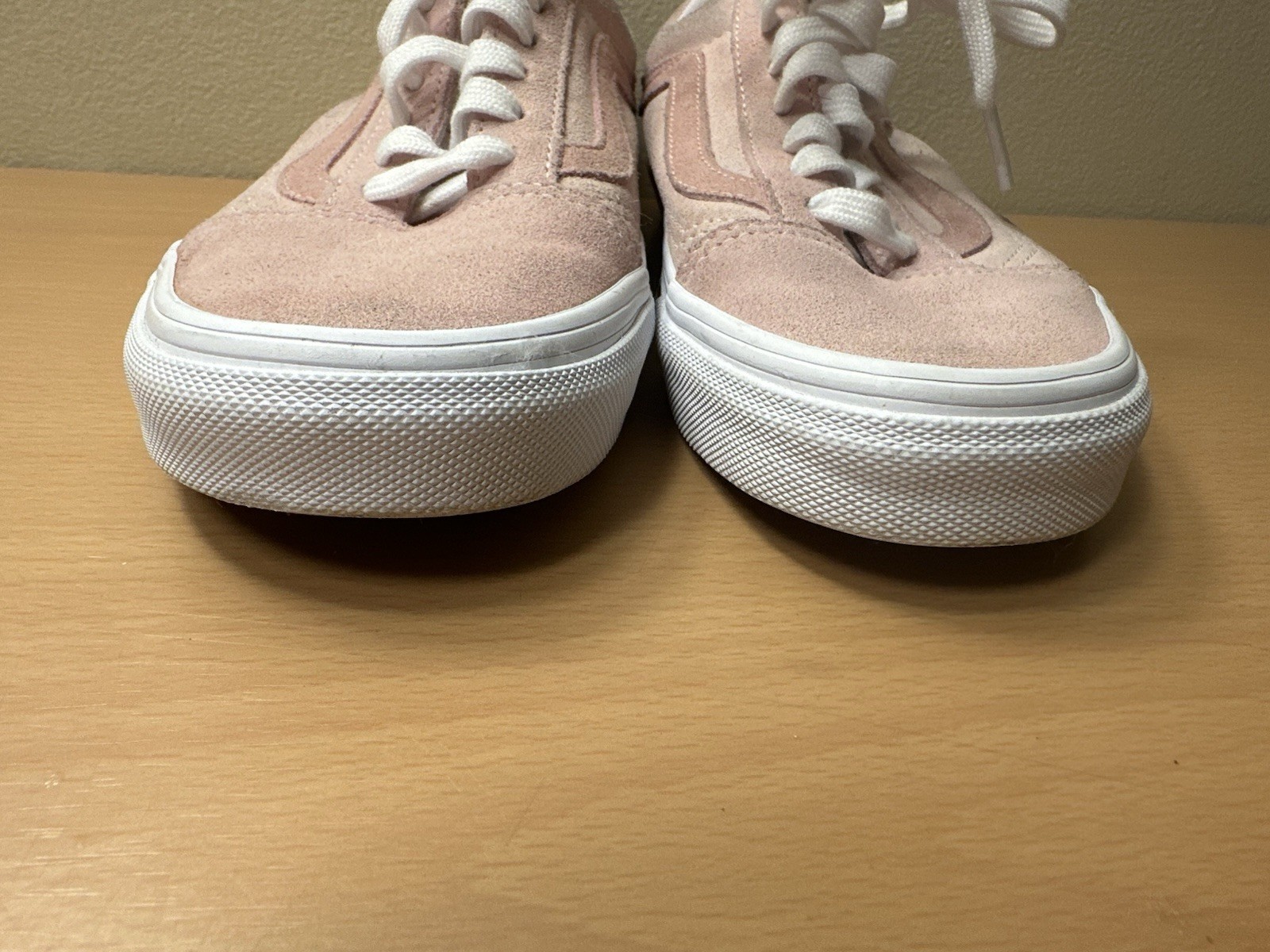 Vans 721454 Pink Suede Unisex Shoes Size Men’s 5 Women’s 6.5