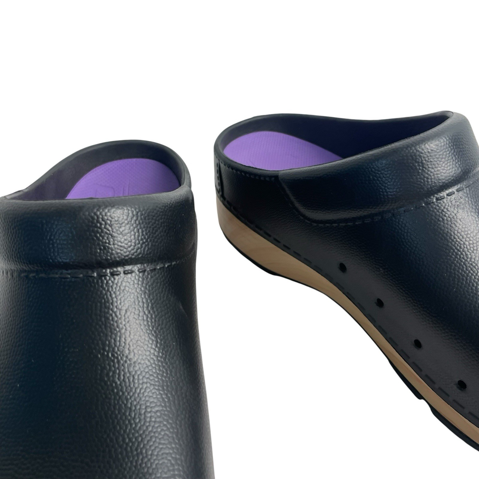 Dansko WMNS Black Molded Kane Clogs Gardening Vegan Waterproof EU 41 US 10.5-11