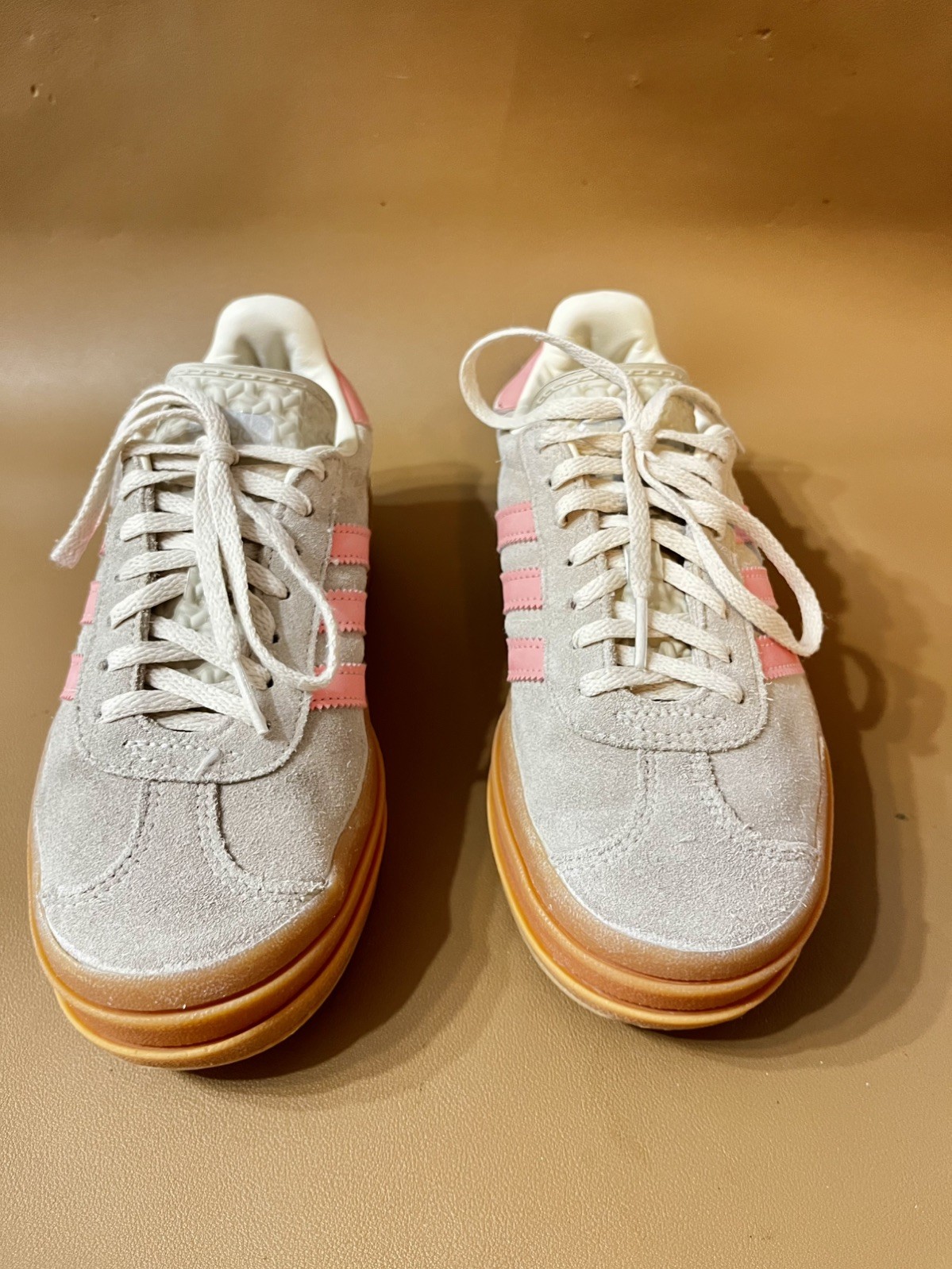 Adidas Gazelle Bold Women’s kids Size 3.6 Pink Sneakers