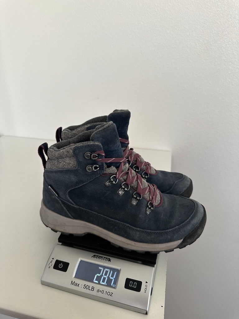 Danner Adrika Hiking Boots Wool Navy Purple Waterproof Leather Women’s 7.5 EU 38