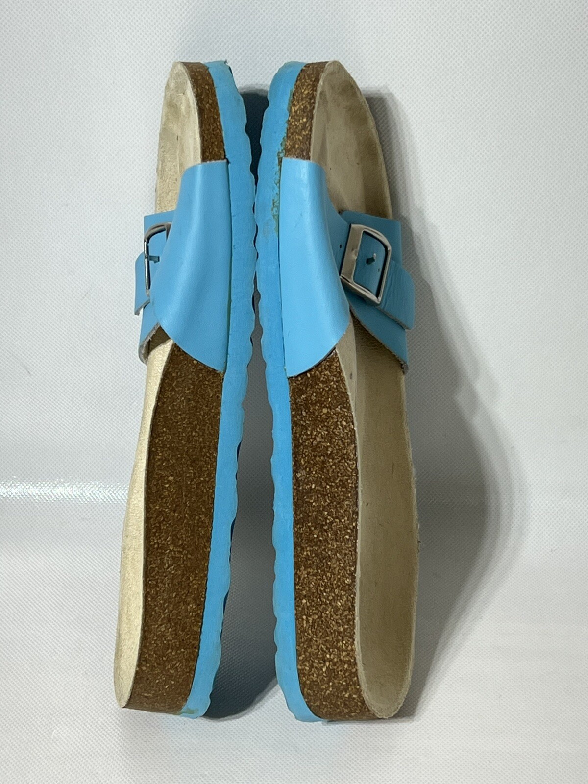 Tula Birkenstock Women 6.5 EUR 37.5 Turquoise Sandal Slides Summer Spring Vibe