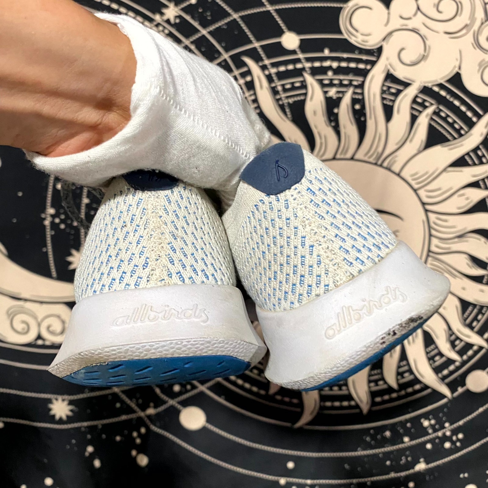 Allbirds Tree Dasher 2 Athletic Sneaker Women’s 6.5 White Mesh Running Sports