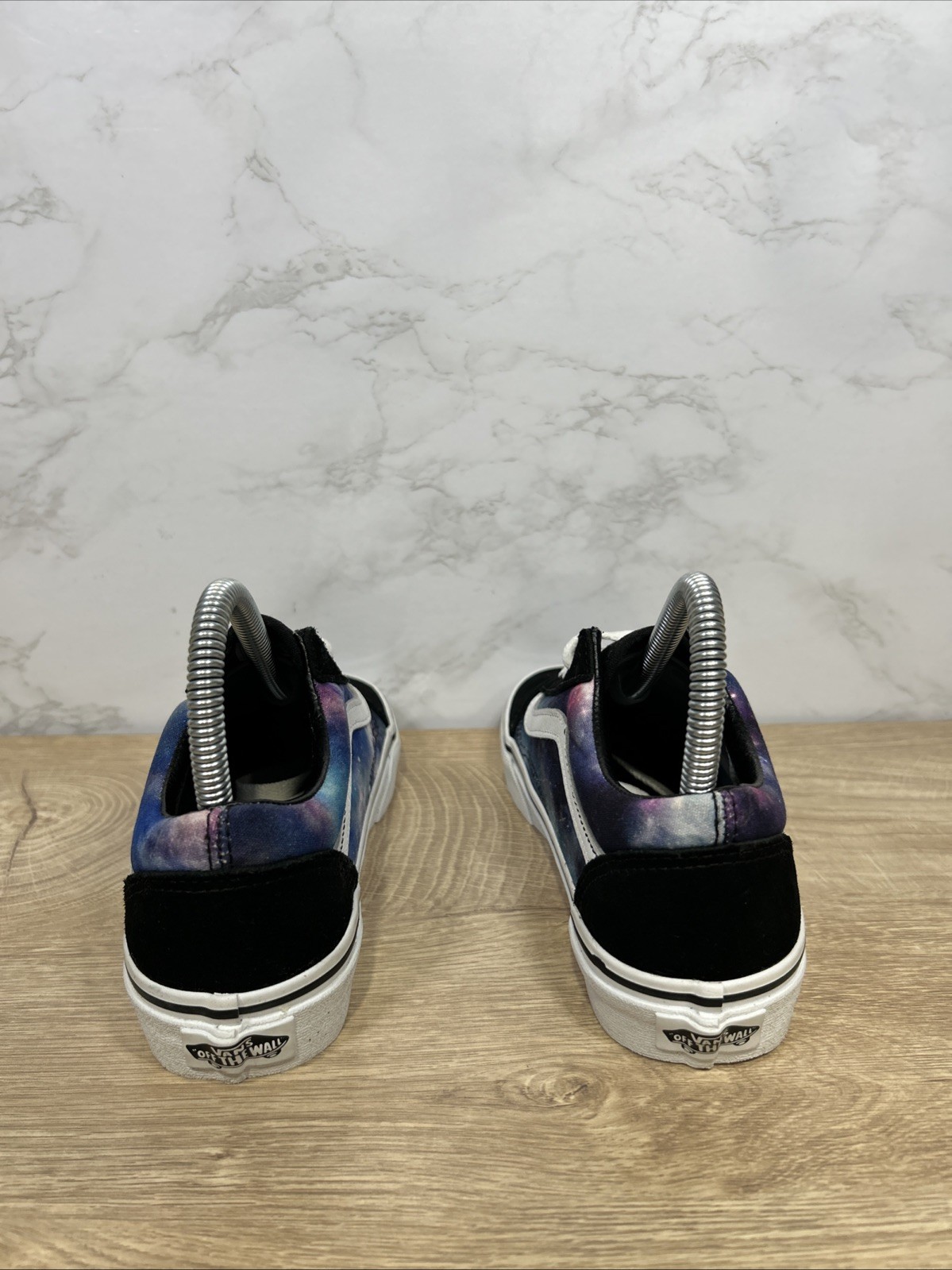 Vans Old Skool Unisex Galaxy Black Skate Women Shoes VN0A3WKTG4F Sz 5 New