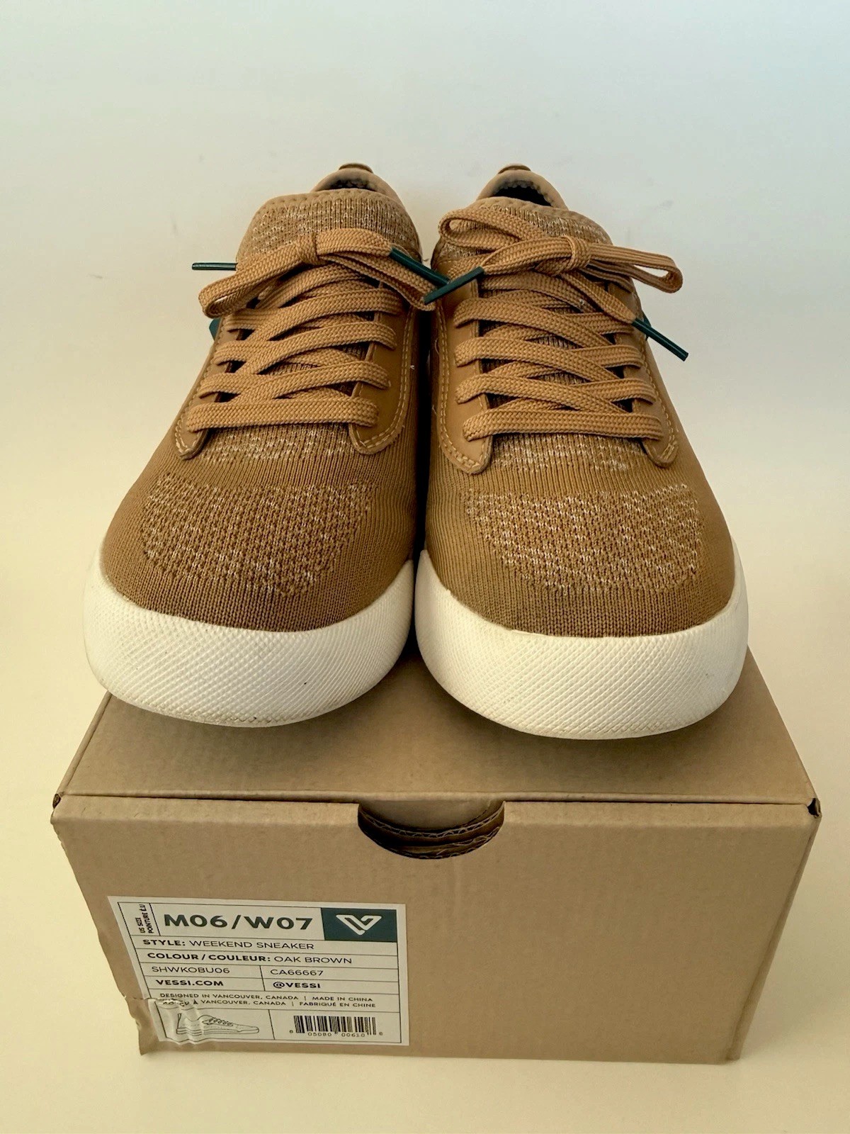 Vessi Weekend Sneaker, Oak Brown, Women’s 7