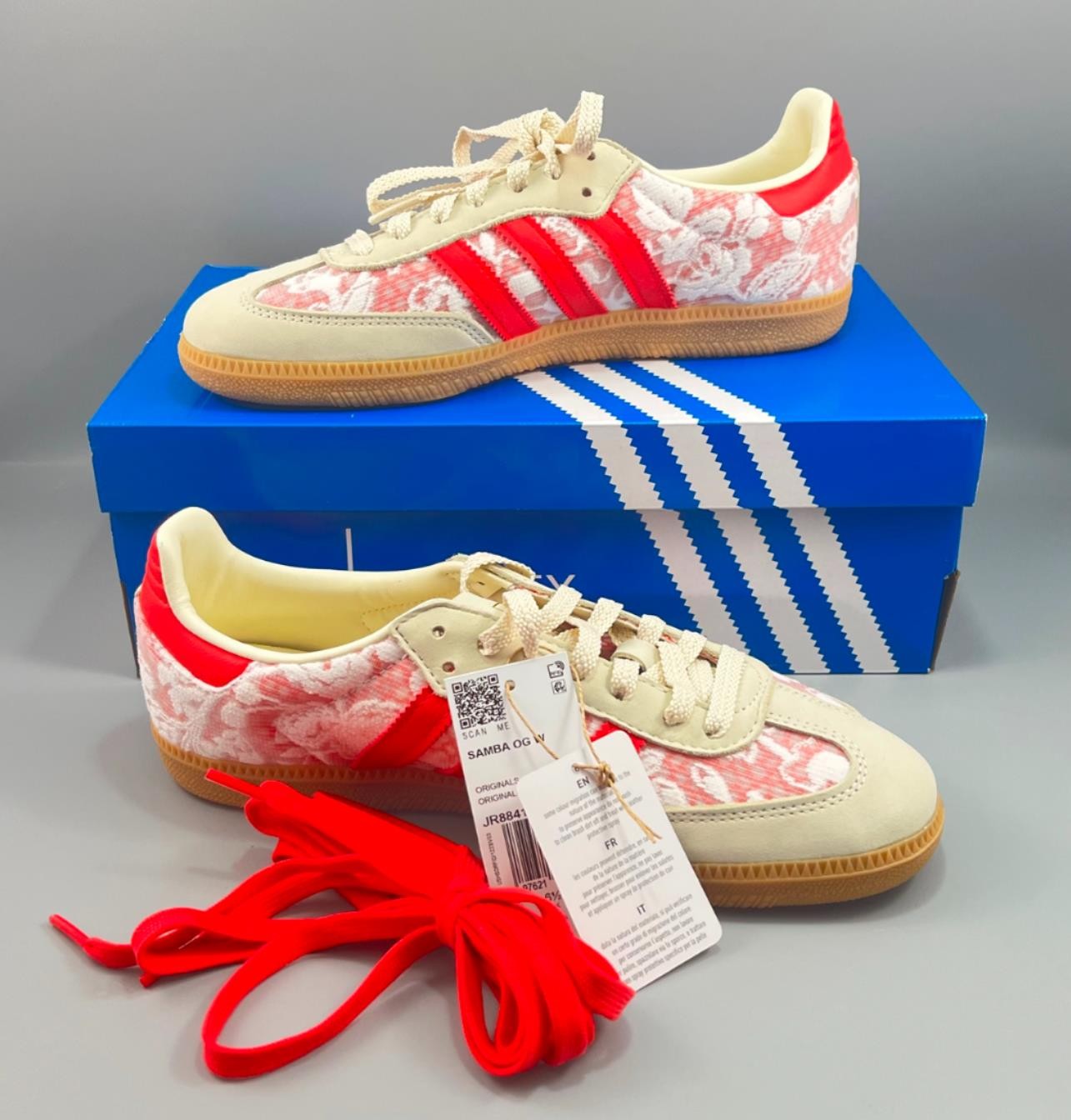 Adidas Samba OG LIBERTY LONDON Better Scarlet JR8841 Women’s Size 6 7 7.5 8 9