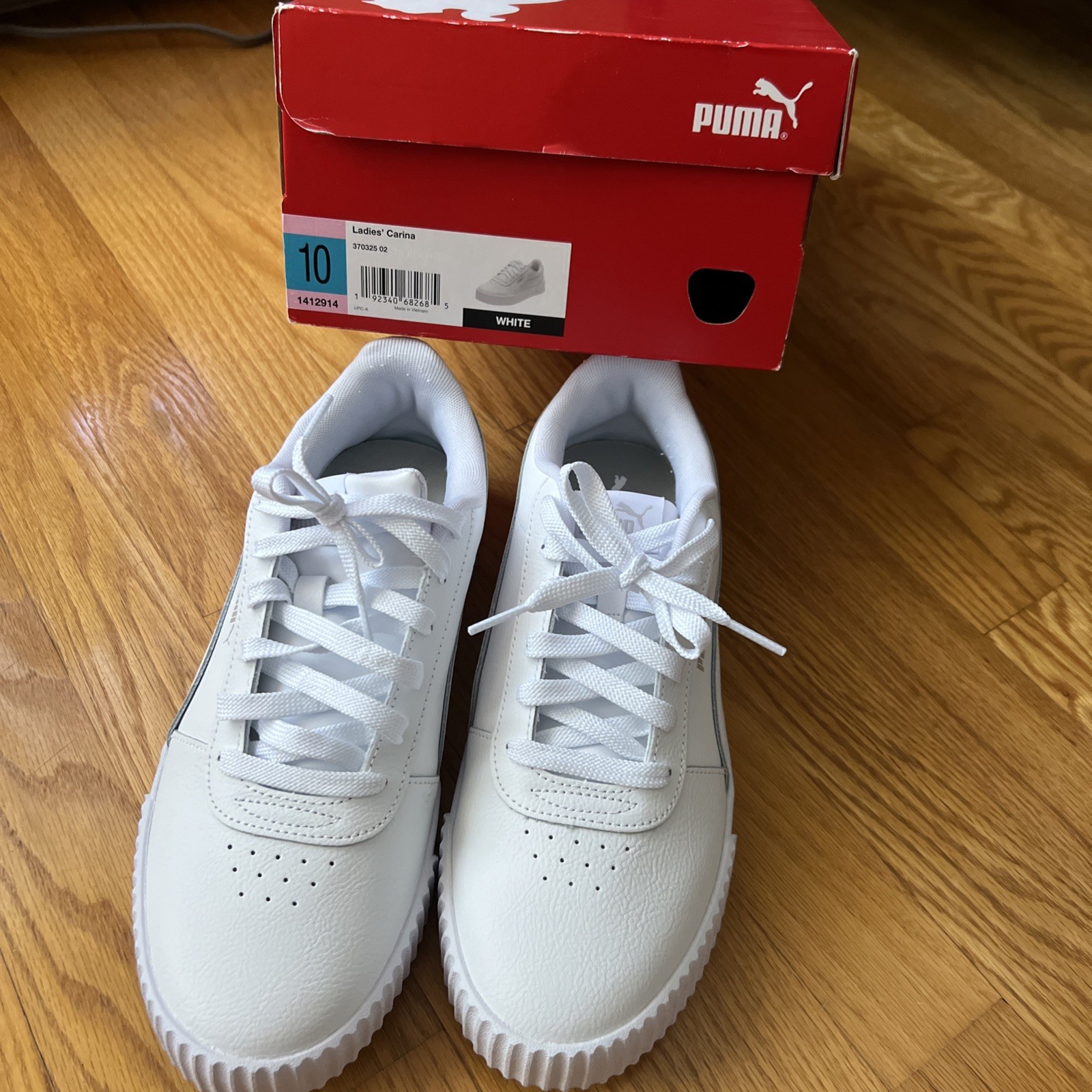 Size 10 – Puma Carina 2.0 White W