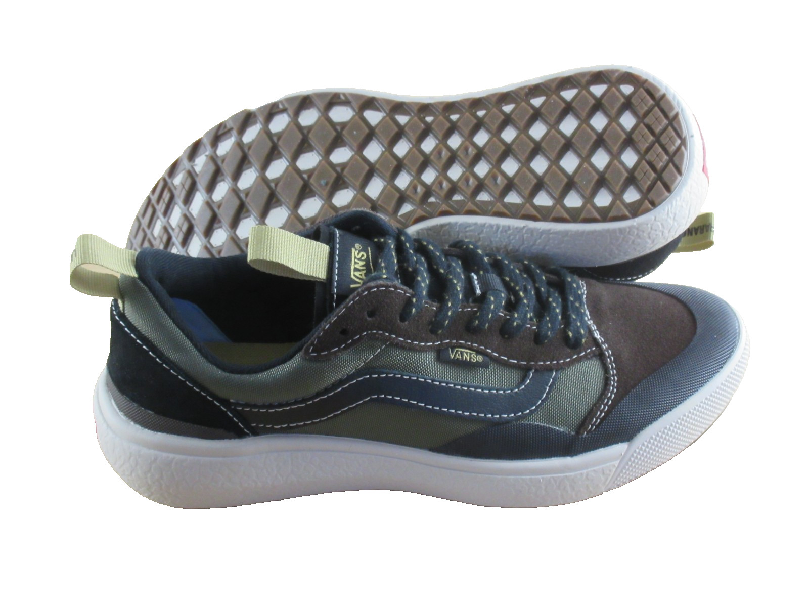 Vans Women’s UltraRange Exo SE Black Olive Green Brown Trail Shoes Size 9.5 NIB