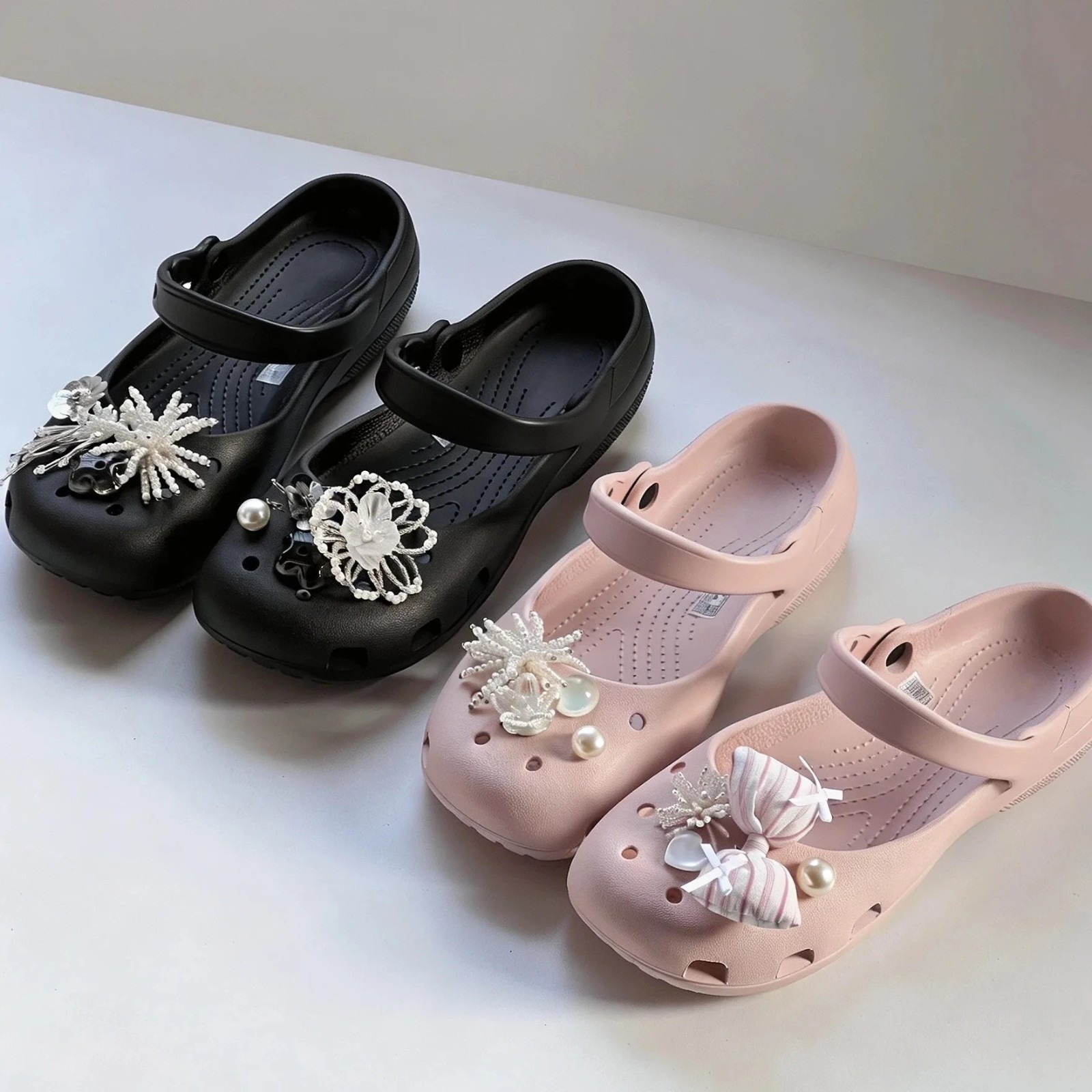 Womens Classic Leopard Print Ballet Flat Clog-Choose Color