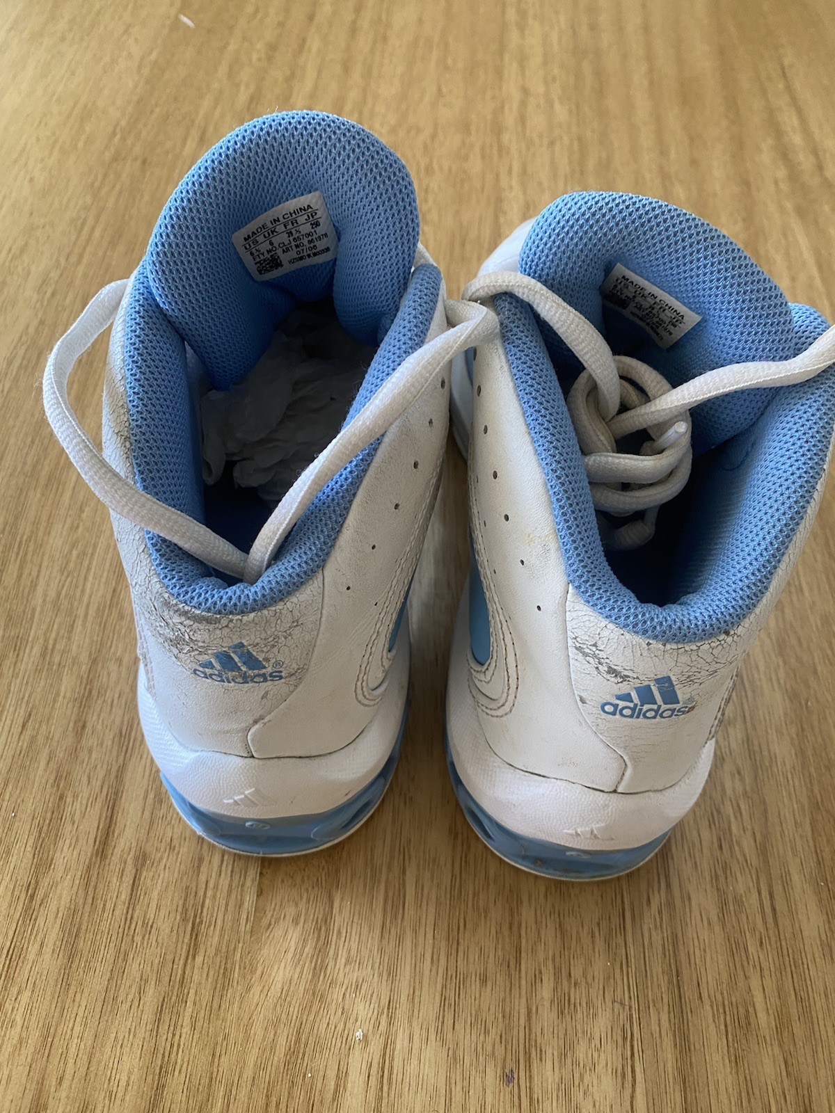 Vintage Adidas Womens High Top Basketball Shoes Size 6.5 US / 6 UK
