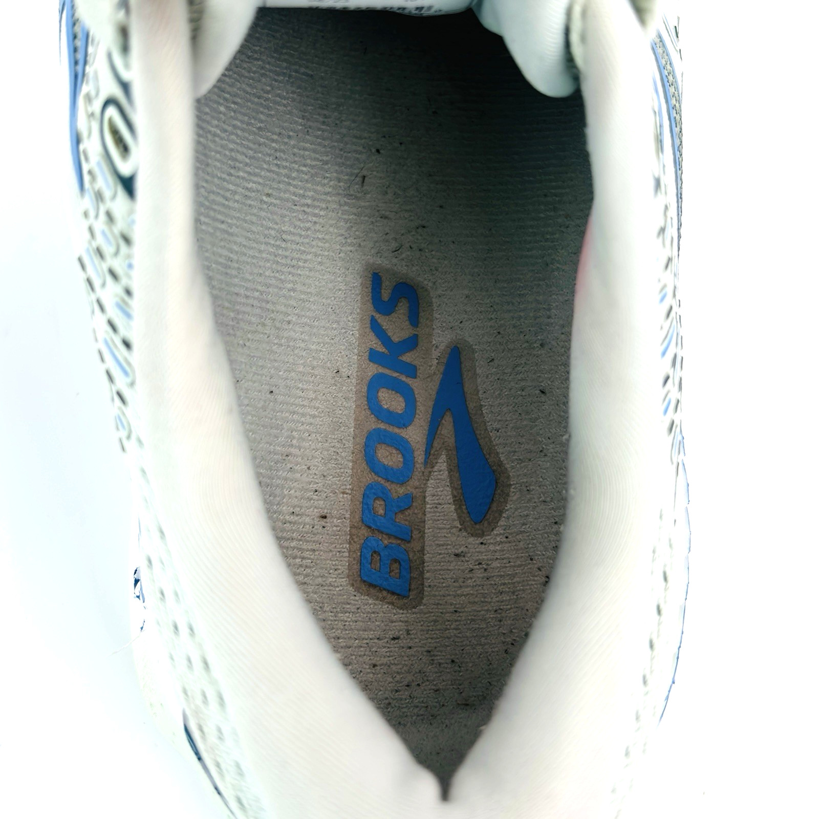 Womens 7.5 B Brooks Glycerin GTS 20 Green Blue Athletic Running Shoe 1203701B494