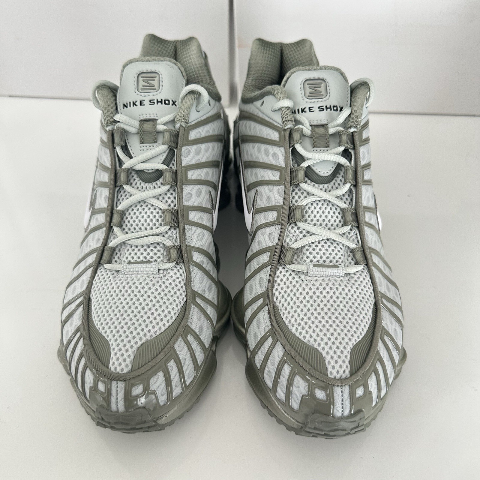Nike Shox TL NBY Silver Light Green AR3566-006 Womens Size 10/ Mens Size 8.5
