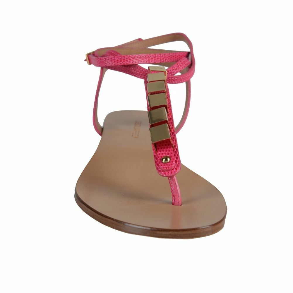 Dsquared Women’s Pink Wrap Around Ankle Sandals Shoes Sz 6 7 8 9 10 11